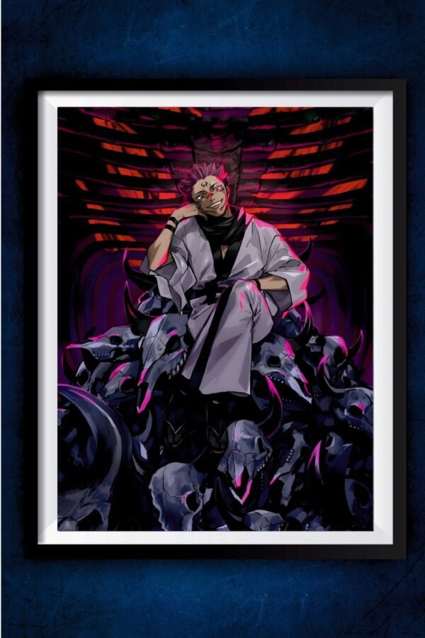 Sukuna Domain Malevolent Shrine Poster