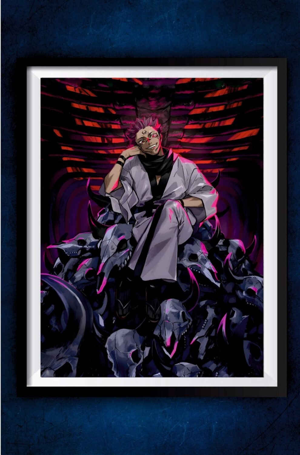 Sukuna Domain Malevolent Shrine Poster