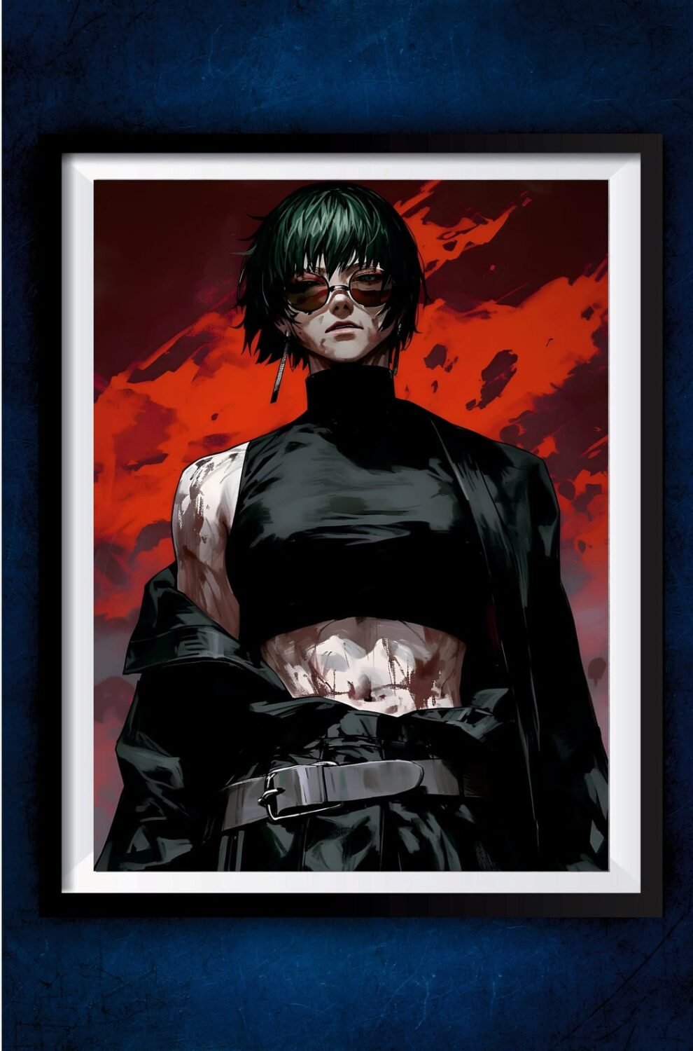 Maki Zenin Badass Poster