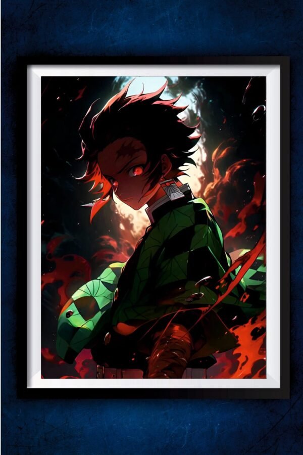Tanjiro Rage Poster