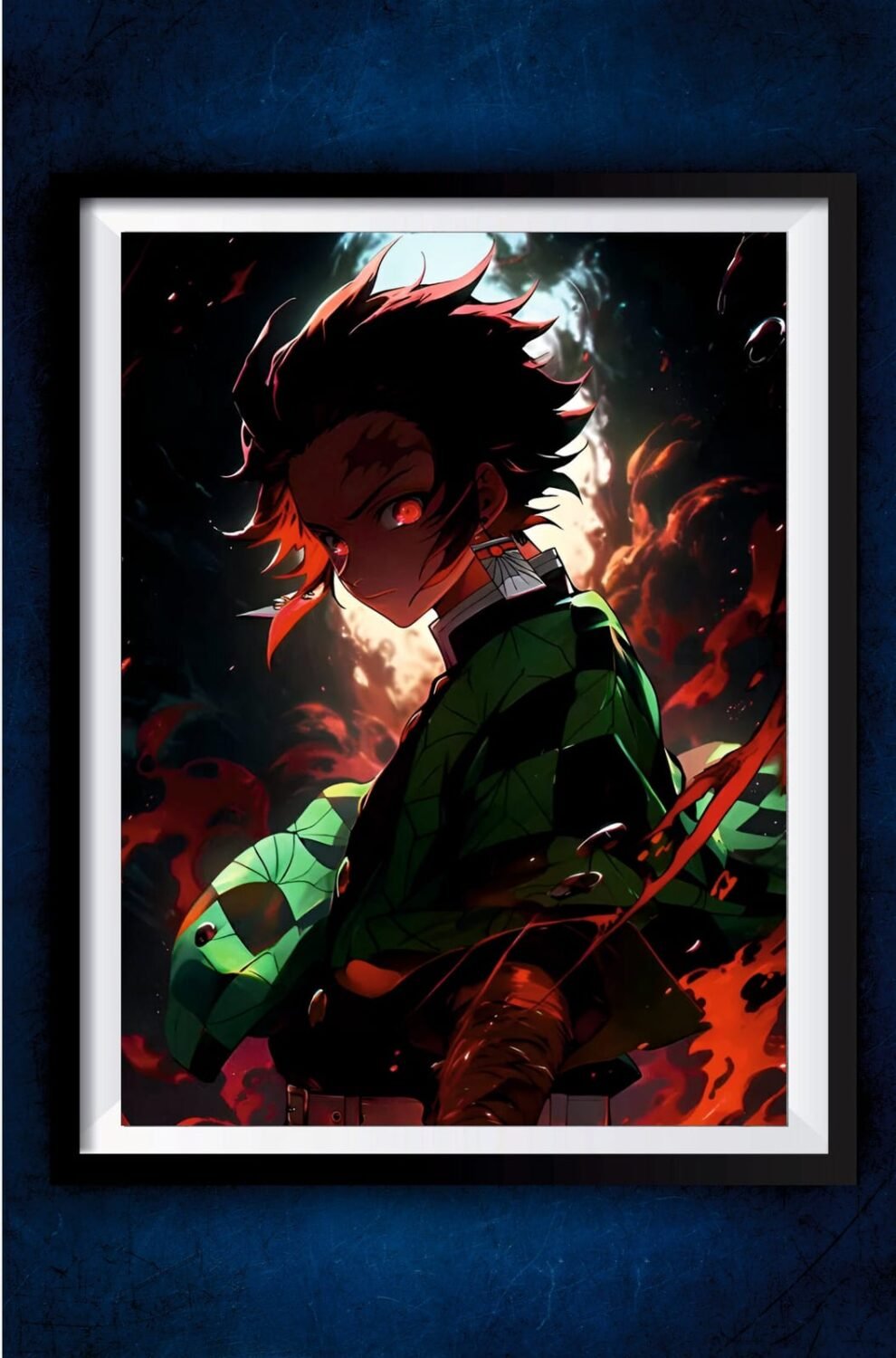 Tanjiro Rage Poster