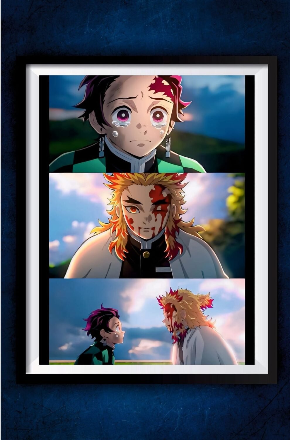 Rengoku And Tanjiro Poster