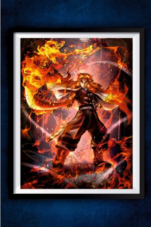 Rengoku Flame Breathing Poster