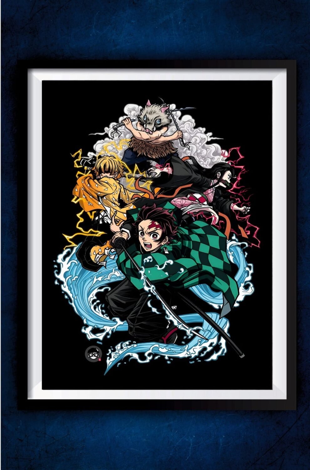 Demon Slayer Main Characters Poster