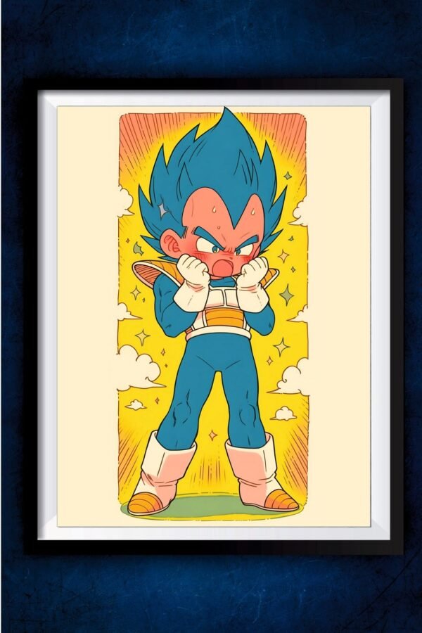 Vegeta Chibi Poster