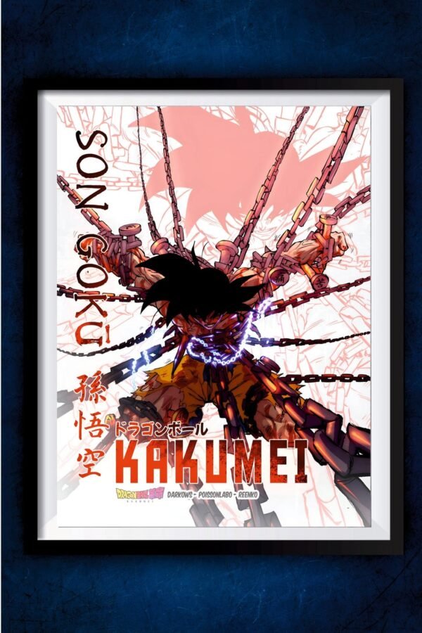 Goku Chained Poster