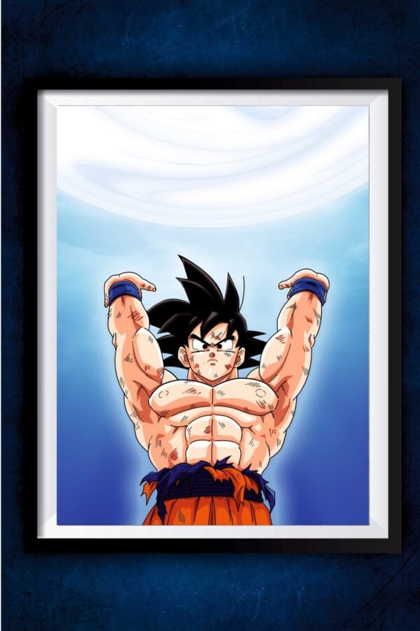 Goku Spirit Bomb Poster
