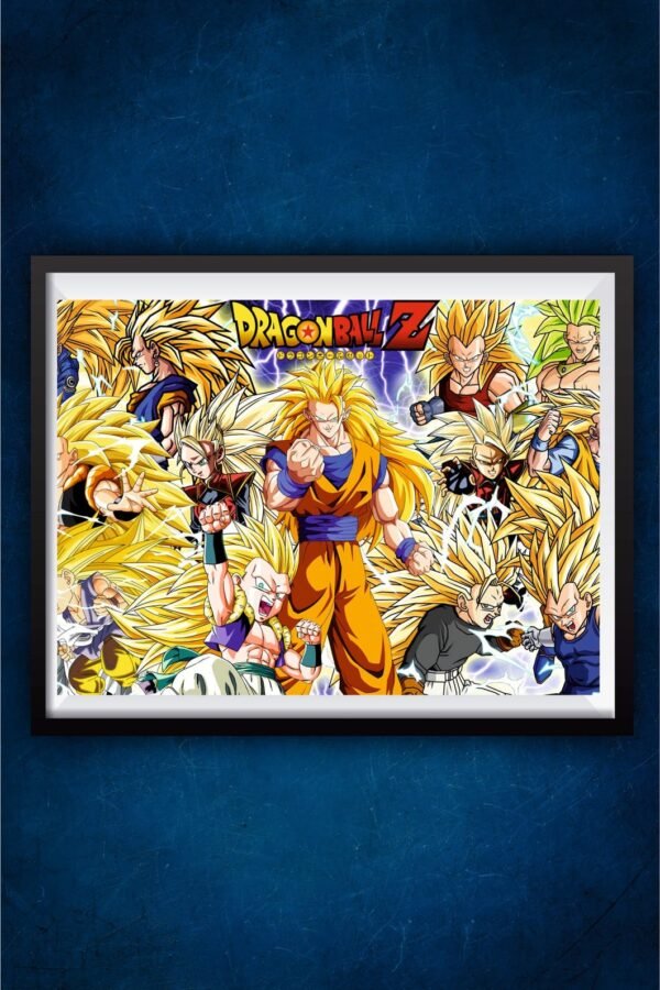 All Saiyans at super Saiyan 3 Poster
