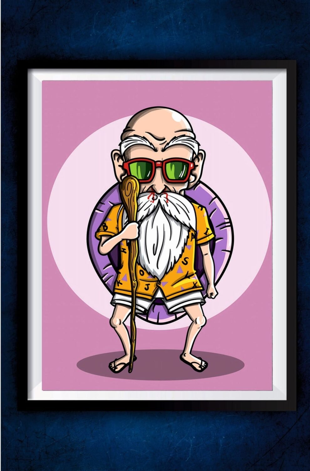 Master Roshi Chibi Poster