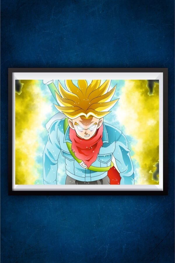 Future Trunks Super Saiyan Poster