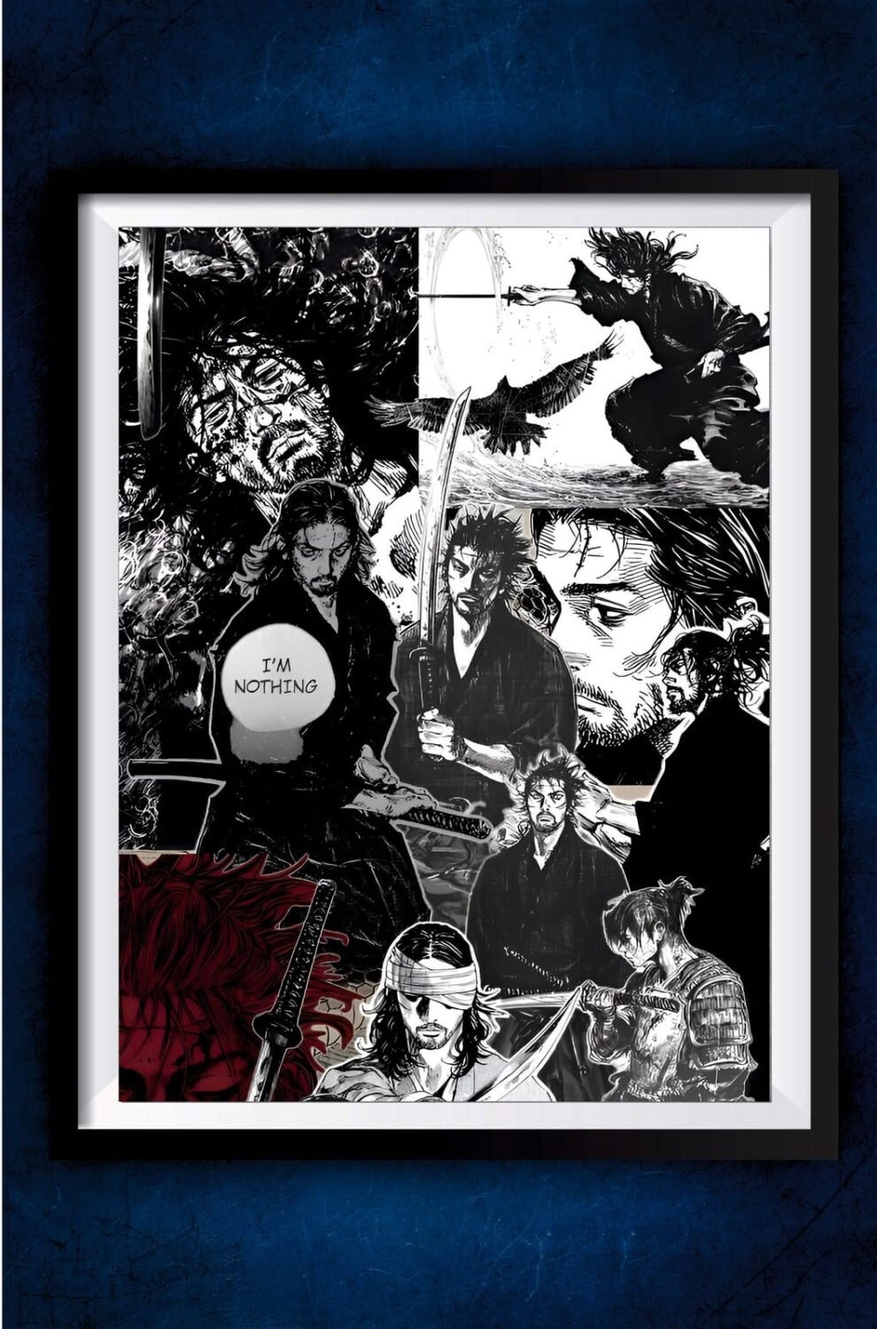 Vegabond Collage Poster