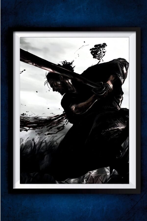 Musashi Miyamoto Sword Poster