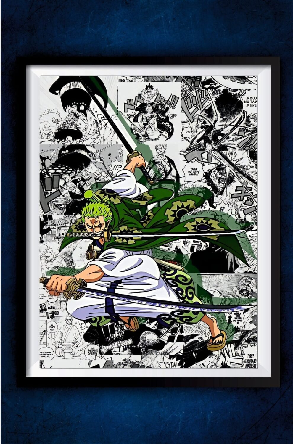 Zoro in Wano Poster