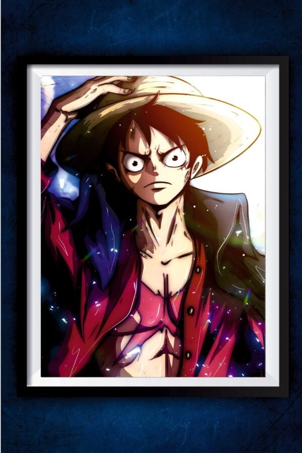 Luffy Angry Poster