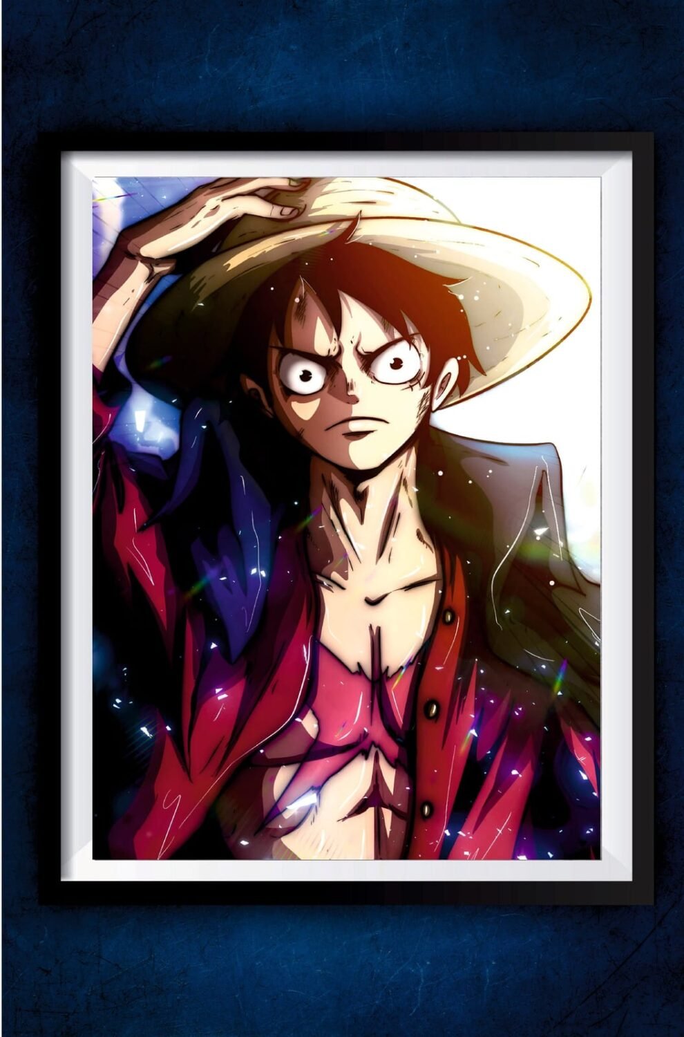 Luffy Angry Poster
