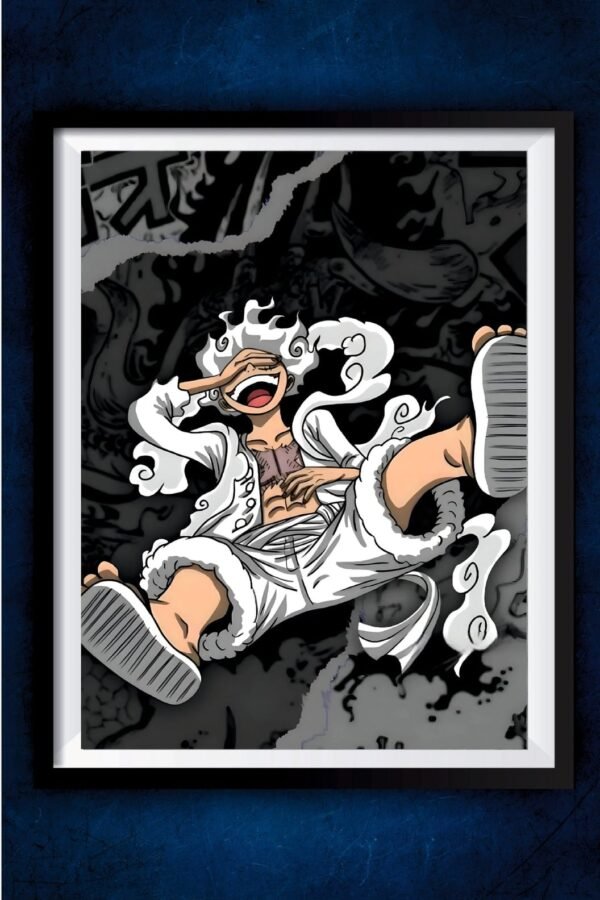 Luffy Laughing Gear 5 Poster