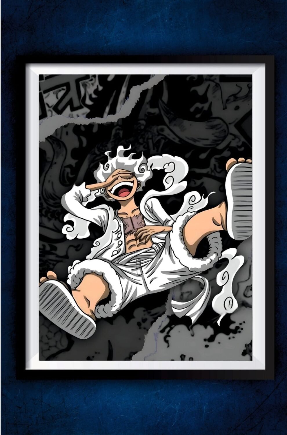 Luffy Laughing Gear 5 Poster