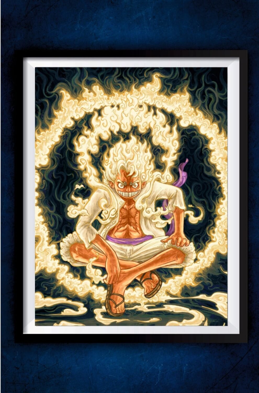Luffy Gear 5 Art Poster