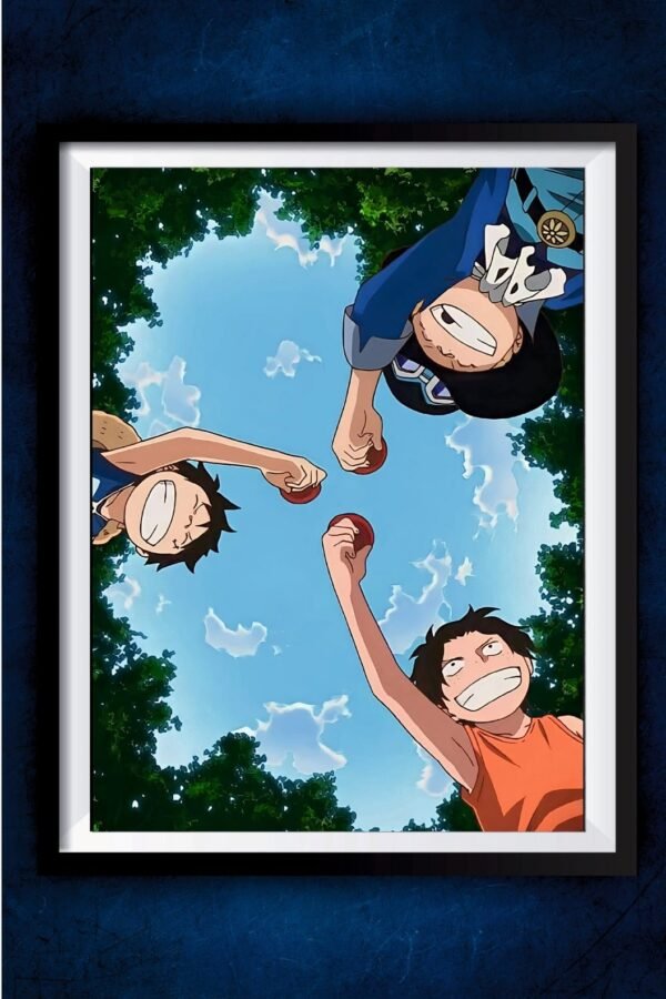 Three Brothers One Piece Poster