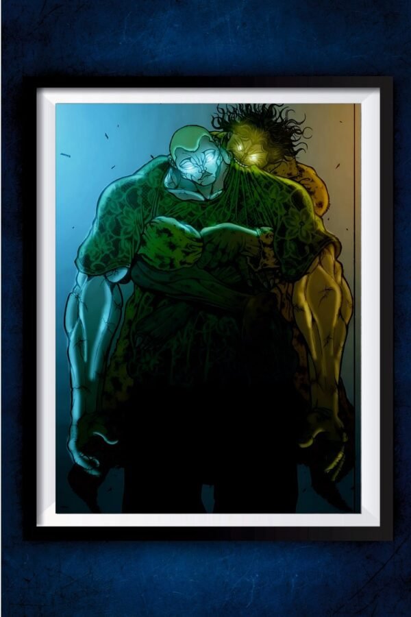 Jack Hanma Vs Pickle Fight Poster