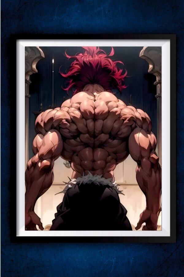 Yujiro Hanma Demon Back Poster