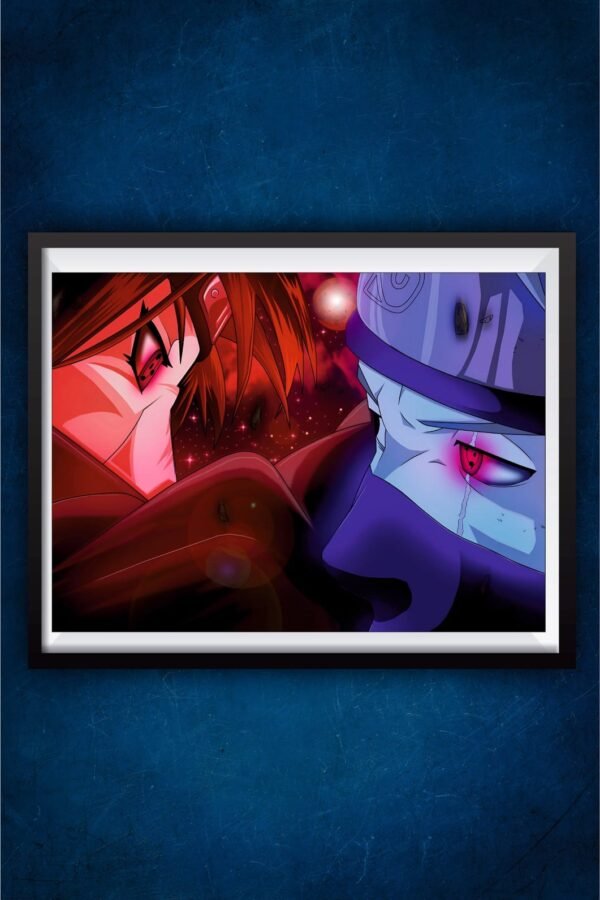 Kakashi vs Itachi Poster