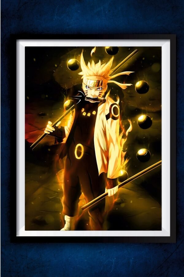 Naruto Six Path Sage Mode Poster