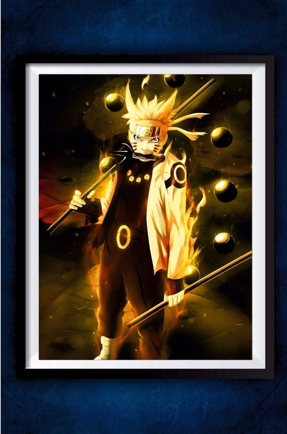 Naruto Six Path Sage Mode Poster