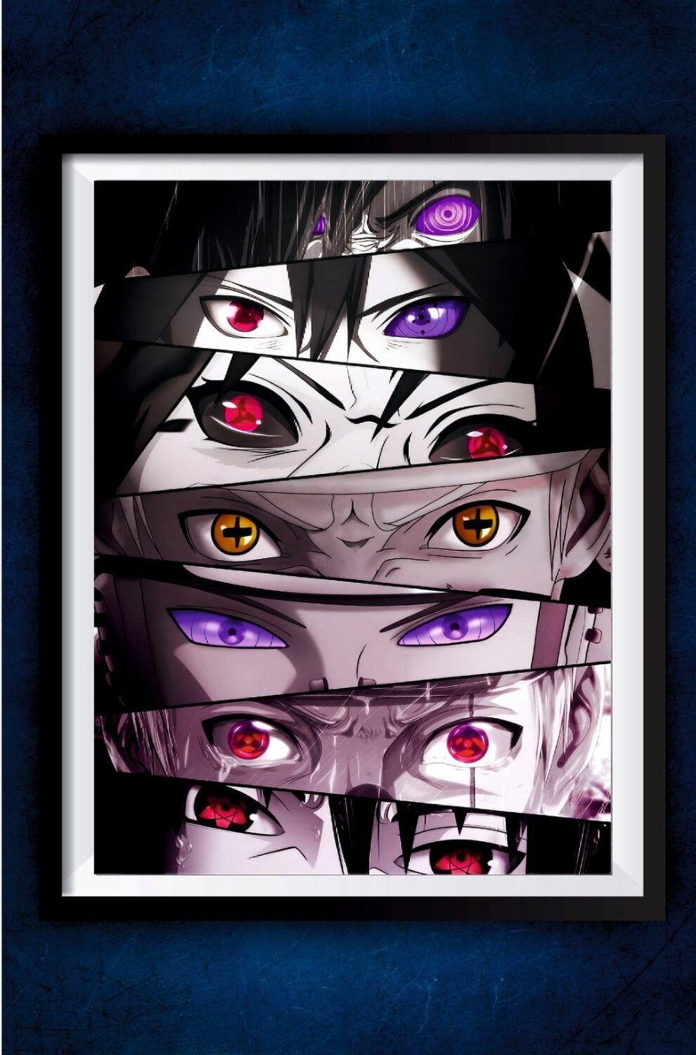 All Eyes in Naruto Poster