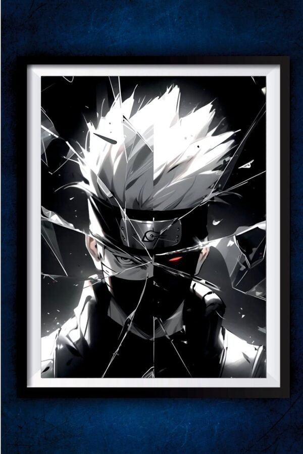 Kakashi Illustrator Poster