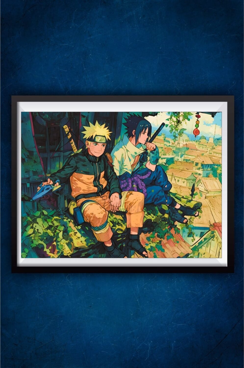 Naruto and Sasuke Poster
