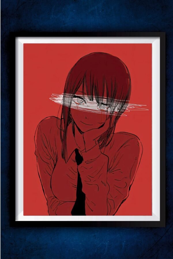 Makima Chainsaw Man Poster
