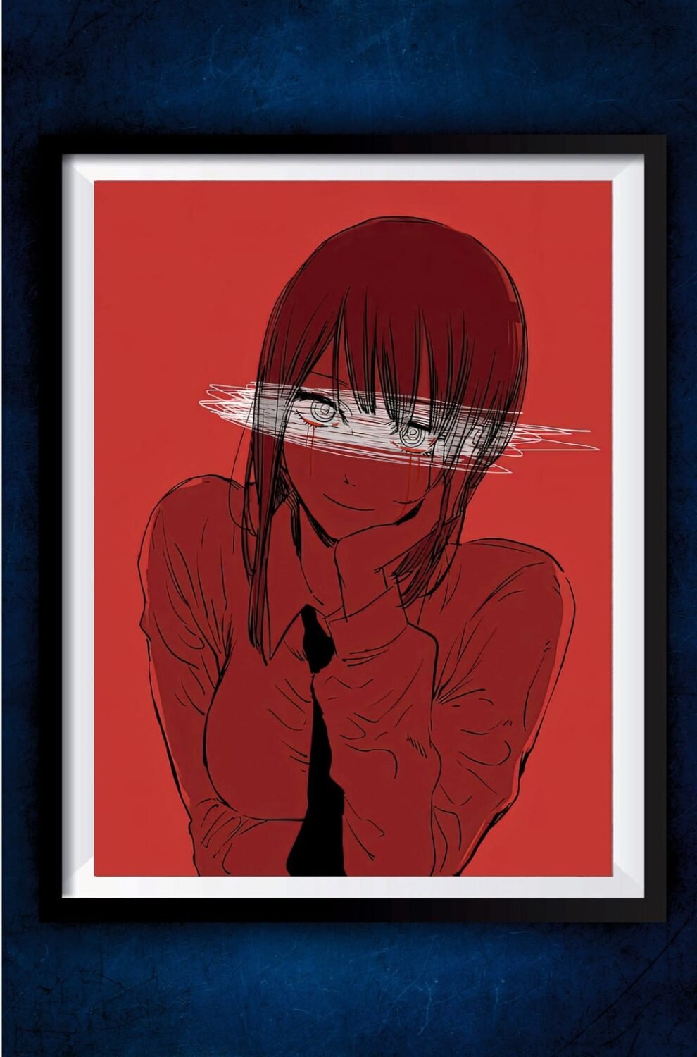 Makima Chainsaw Man Poster