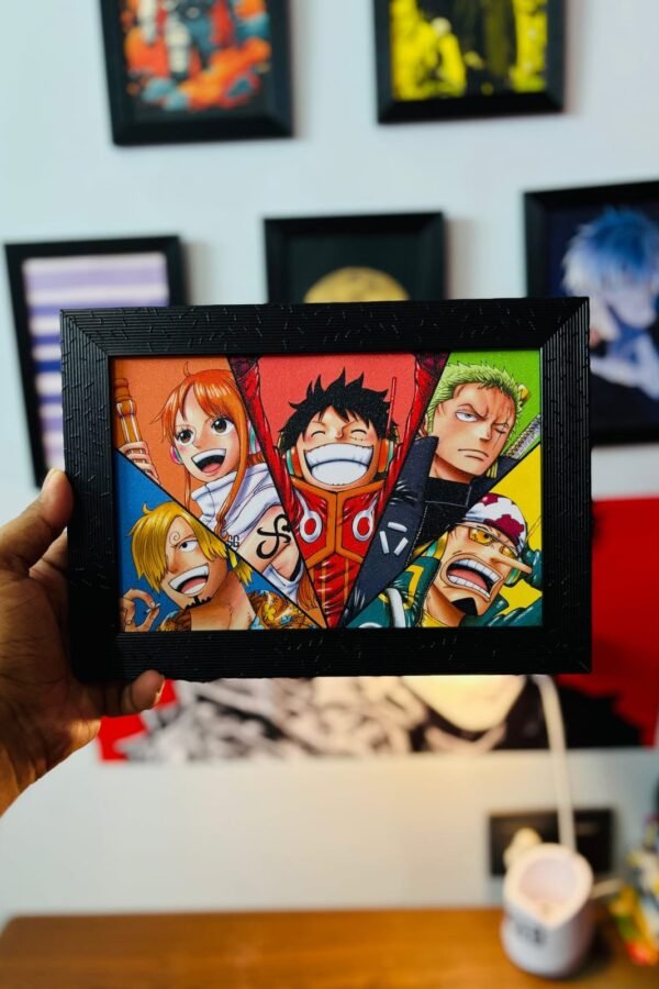 Luffy Crew — Glitter Frame