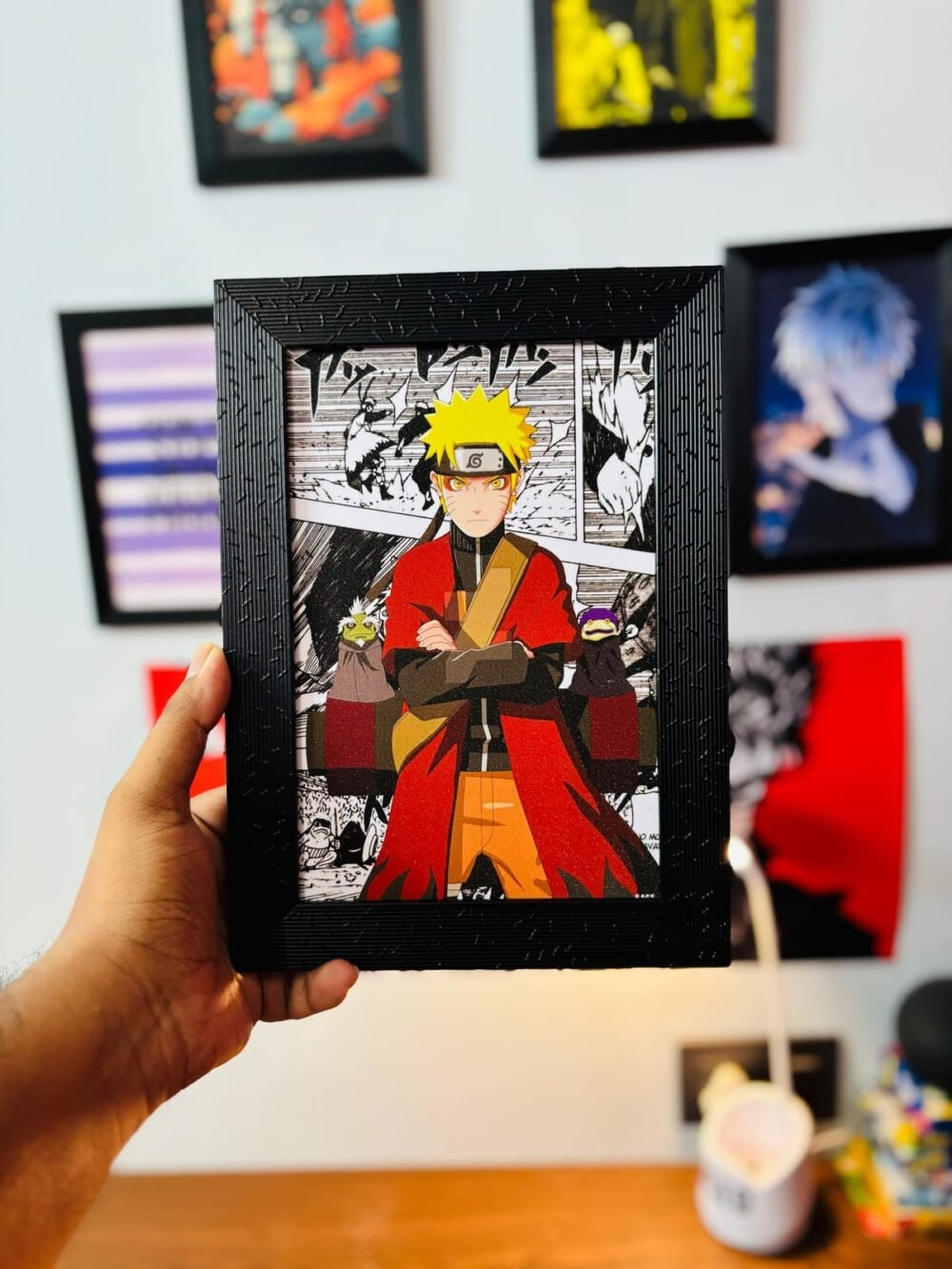 Naruto Sage Mode — Glitter Frame