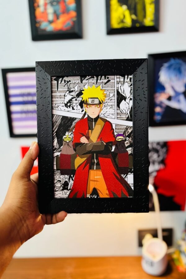 Naruto Sage Mode — Glitter Frame