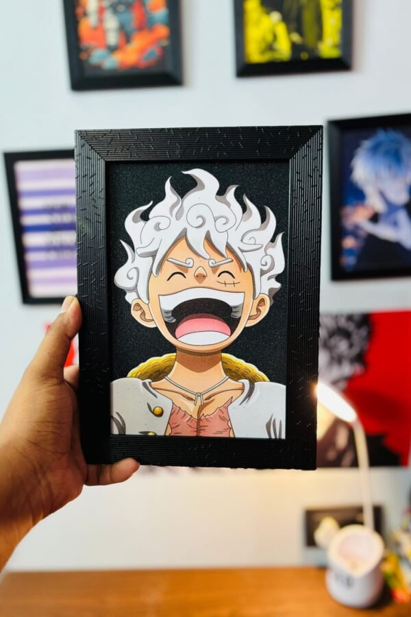 Luffy Gear 5 — Glitter Frame