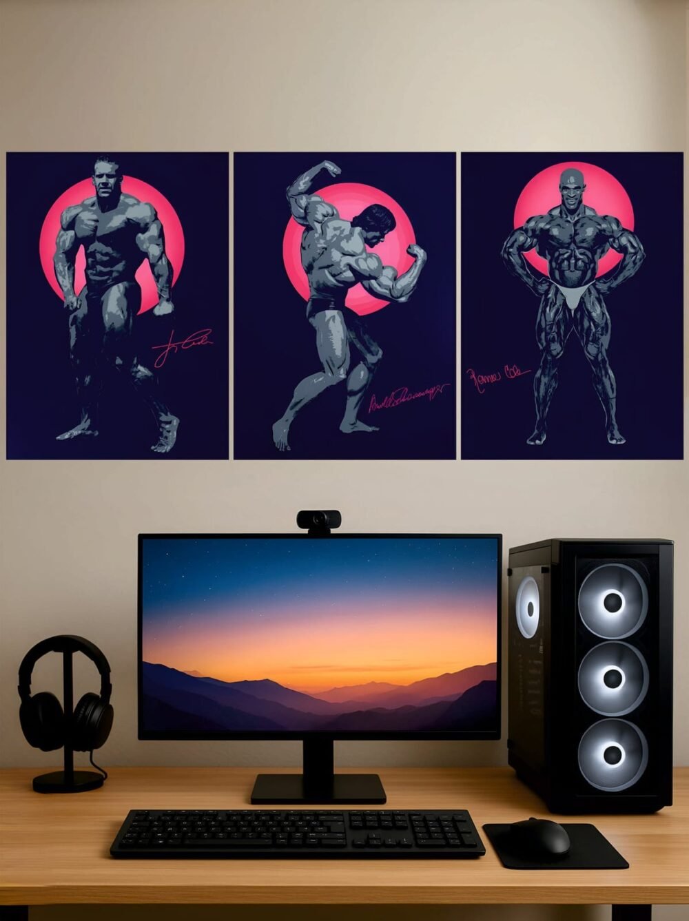 Mr Olympia — Split Poster