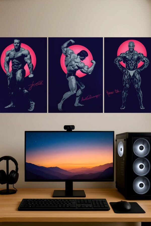 Mr Olympia — Split Poster