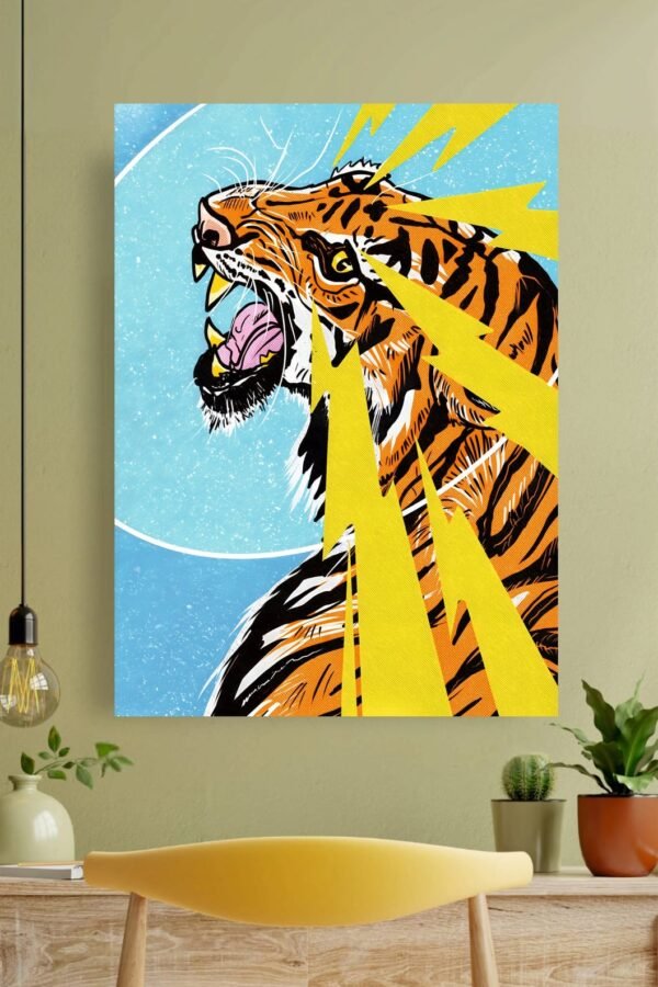 Lion Aesthetic Poster