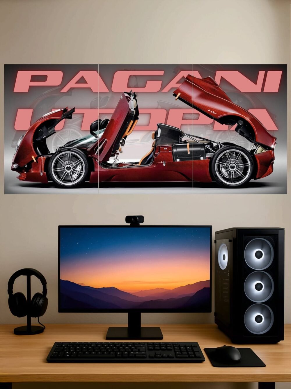 Pagani Utopia — Split Poster