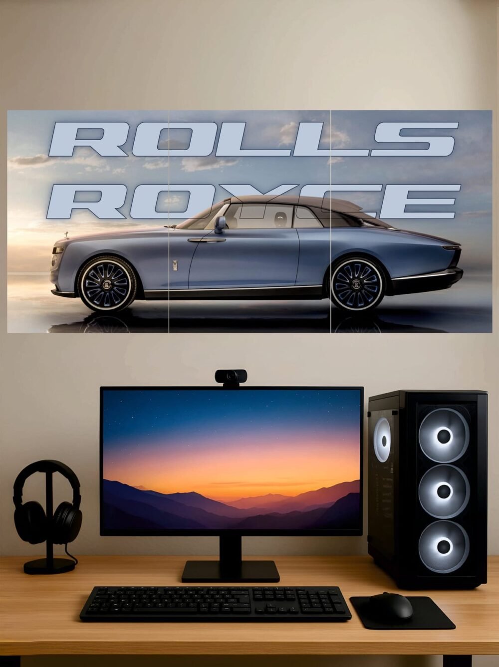 Rolls Royce — Split Poster