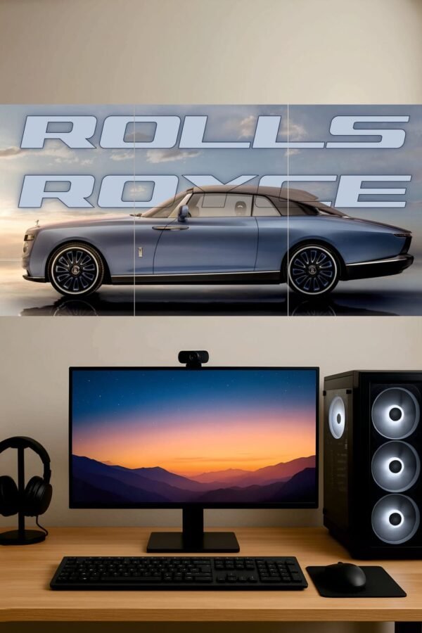 Rolls Royce — Split Poster
