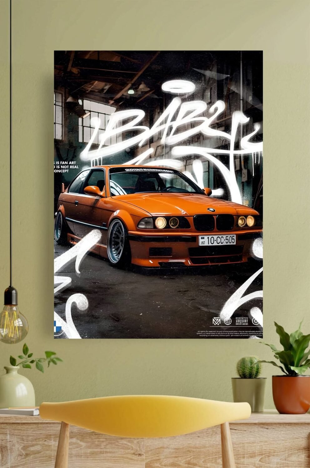 BMW Car Poster