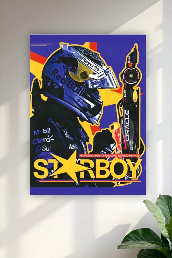 Starboy F1 Poster