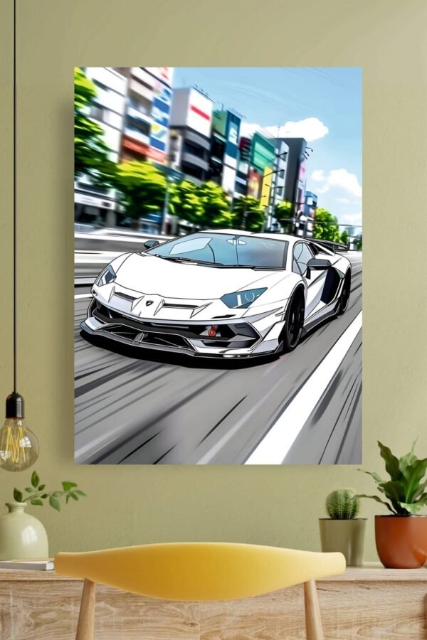 Lamborghini Aventador Poster