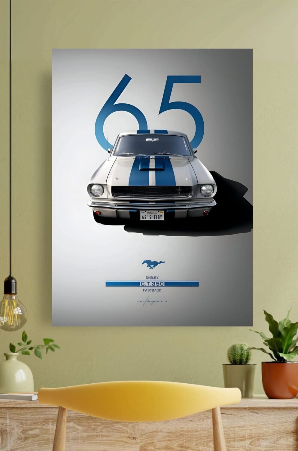 Ford Mustang GT 350 Poster