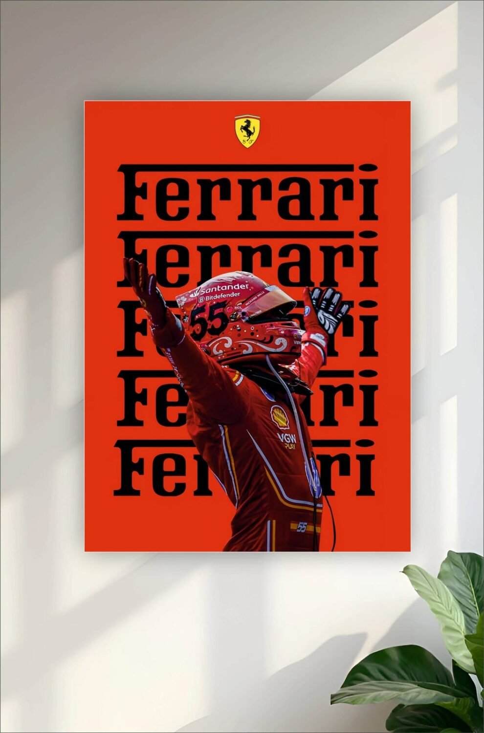 Ferrari F1 Poster