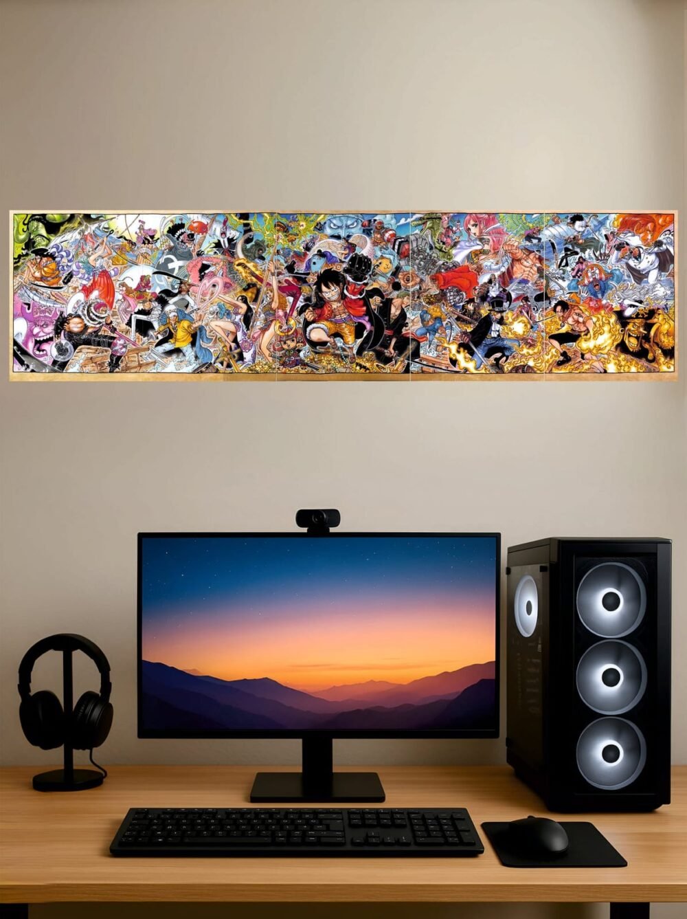One Piece All Character — Split Poster