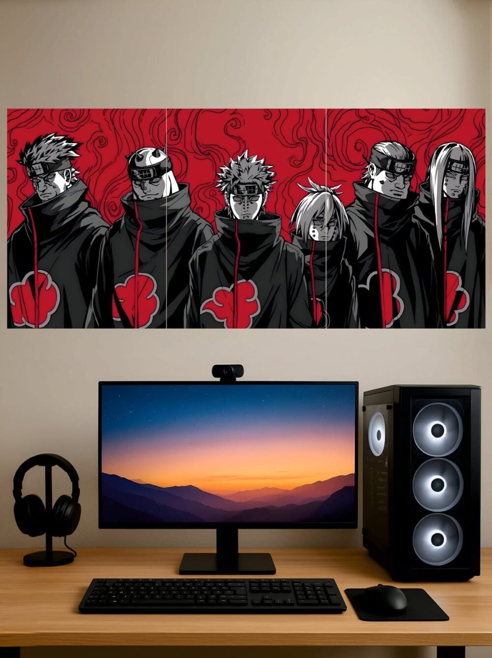 Pain Akatsuki — Split Poster